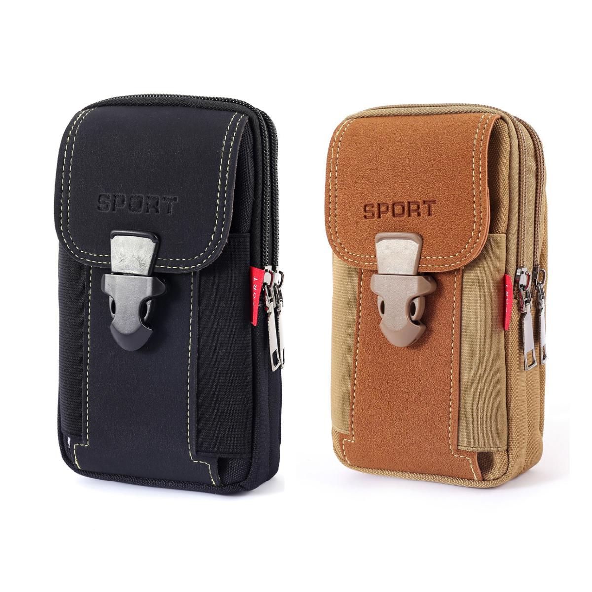 📱🔥【Cumpără 1, primești 1 gratuit】【Reducere specială】Geantă bărbătească casual pentru exterior – geantă sport pentru telefon mobil 🏞️🎽