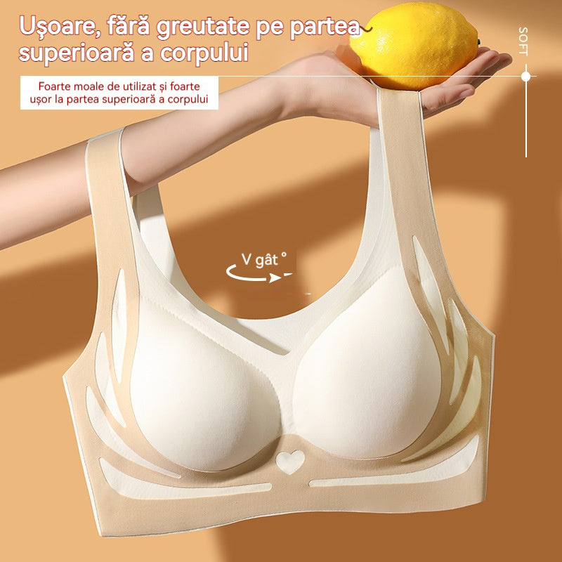 😍【Pachet de 2】Sutien pentru femei fără sârmă, dintr-o bucată❤️【40-85KG】