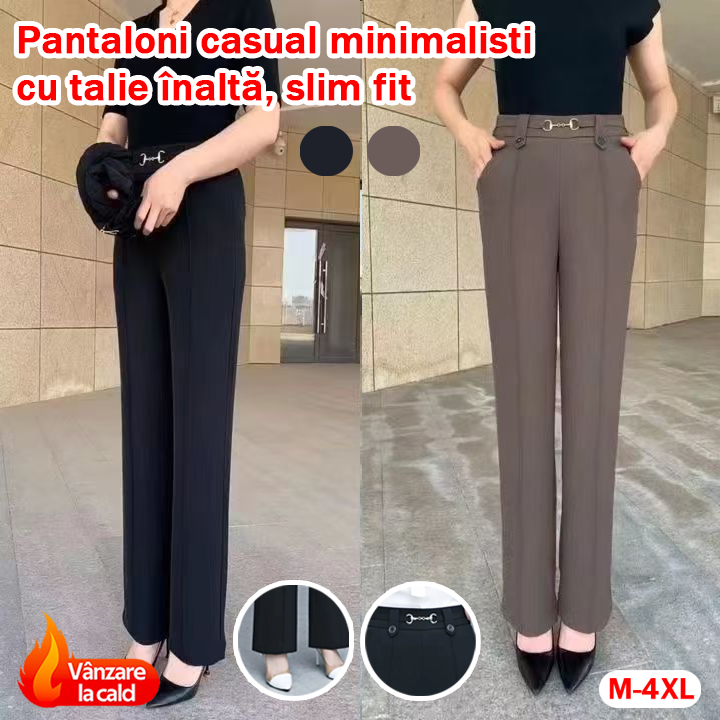【M-4XL】 🔥Vysoce kvalitní nové rovné kalhoty, ležérní letní venkovní oblečení kalhoty, tenké vysoký pas jednoduché kalhoty