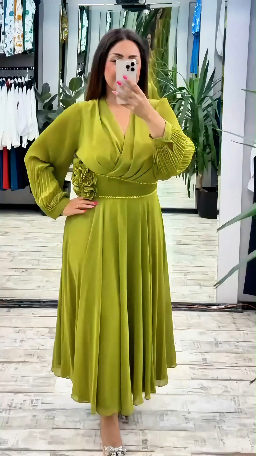🌈👗【M-4XL】Rochie nouă la modă, design clasic, elegantă și simplă