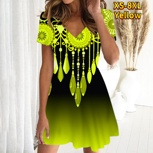 💘【S-8XL】2025 Nouă rochie de corp casual retro pentru femei, largi