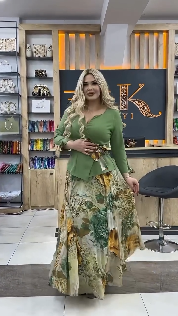 Set de fuste pentru femei de înaltă calitate 2025, aceasta este o rochie frumoasă