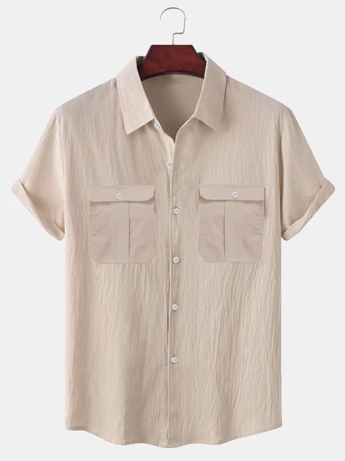 【🔥Reduceri de vară🔥】✨🎉【M-5XL】Cămașă bărbătească de vară nouă, simplă, casual, din in, 2025