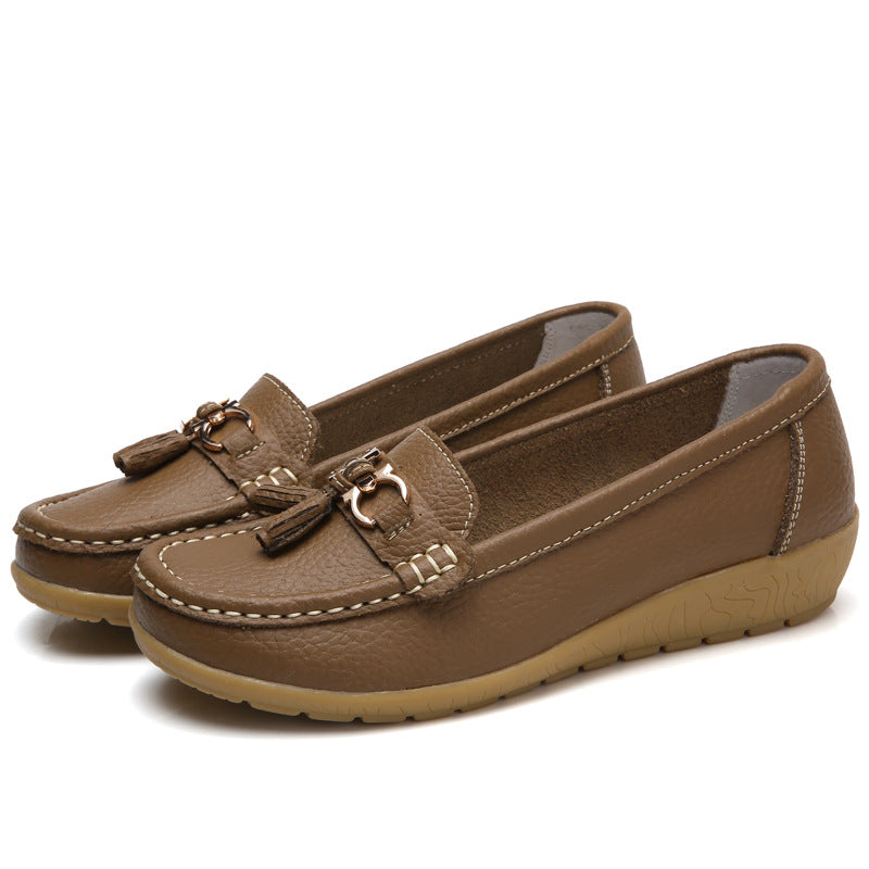 【35-44】2025 noua moda pantofi casual dama din piele naturala