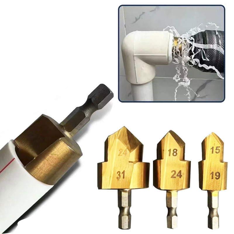 Burghiu treptat cu multiple dimensiuni 20/25/32, Unealtă de conectare a țevilor de apă cu tijă hexagonală 3805992