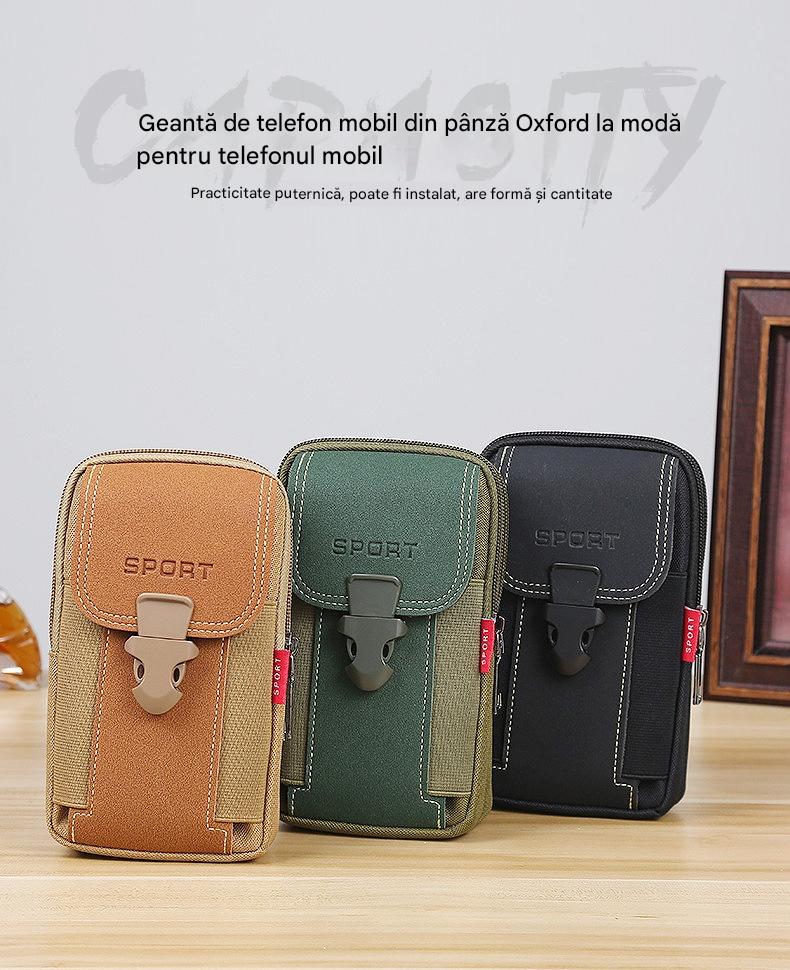 📱🔥【Cumpără 1, primești 1 gratuit】【Reducere specială】Geantă bărbătească casual pentru exterior – geantă sport pentru telefon mobil 🏞️🎽