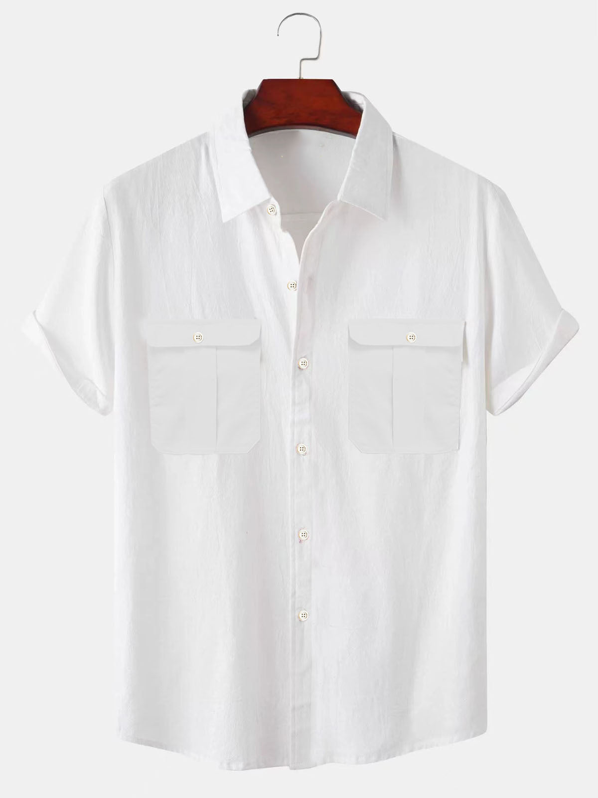 【🔥Reduceri de vară🔥】✨🎉【M-5XL】Cămașă bărbătească de vară nouă, simplă, casual, din in, 2025