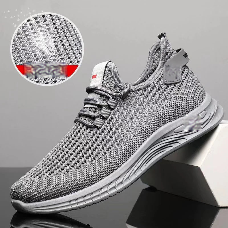 【30% OFF】👟【39-44】Pantofi de bărbați casual confortabili, respirabili, din plasă, anti-alunecare, la modă