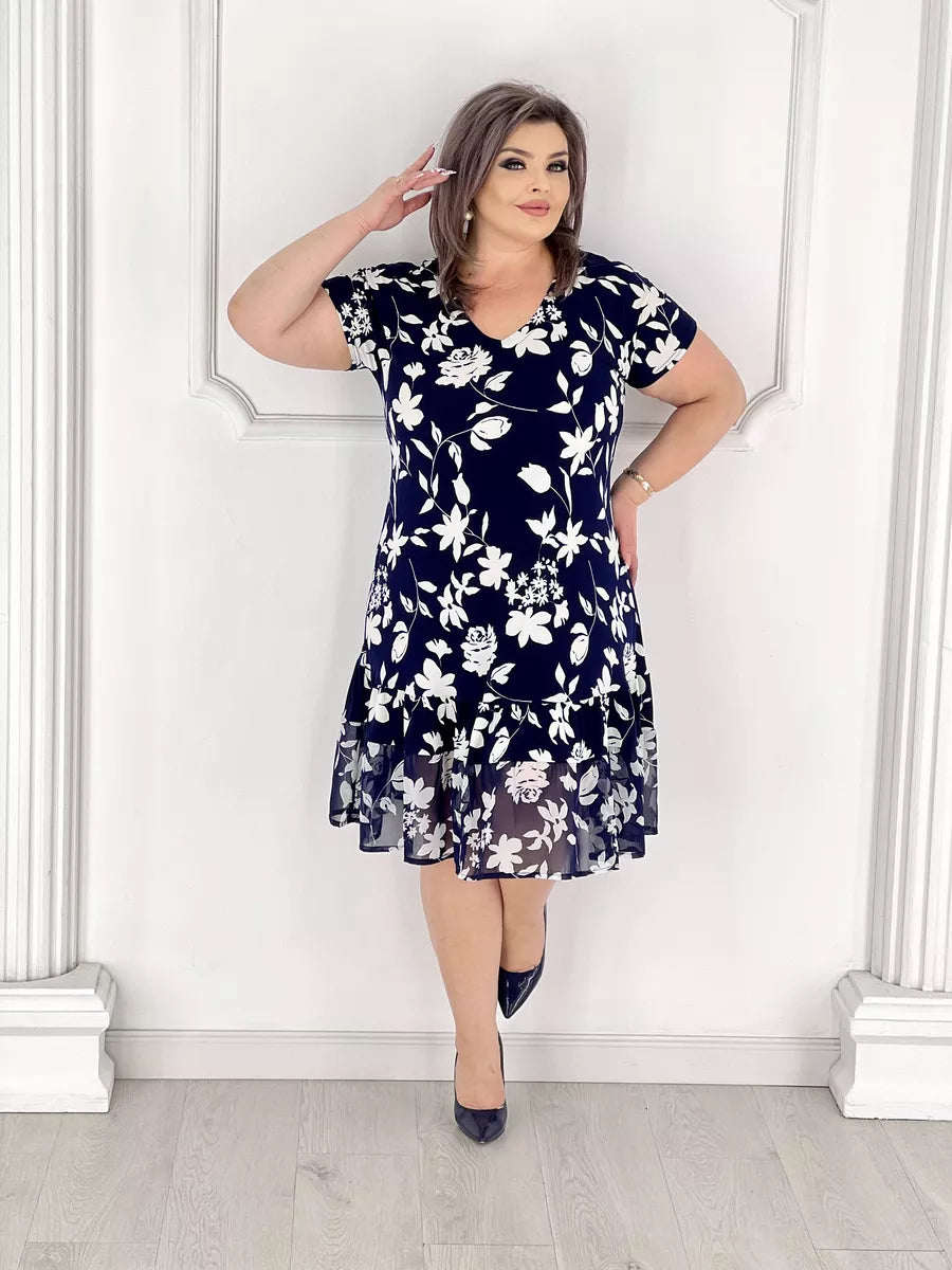 💙【🏆Promoție de vară pentru produse noi】Rochie elegantă nouă 2025