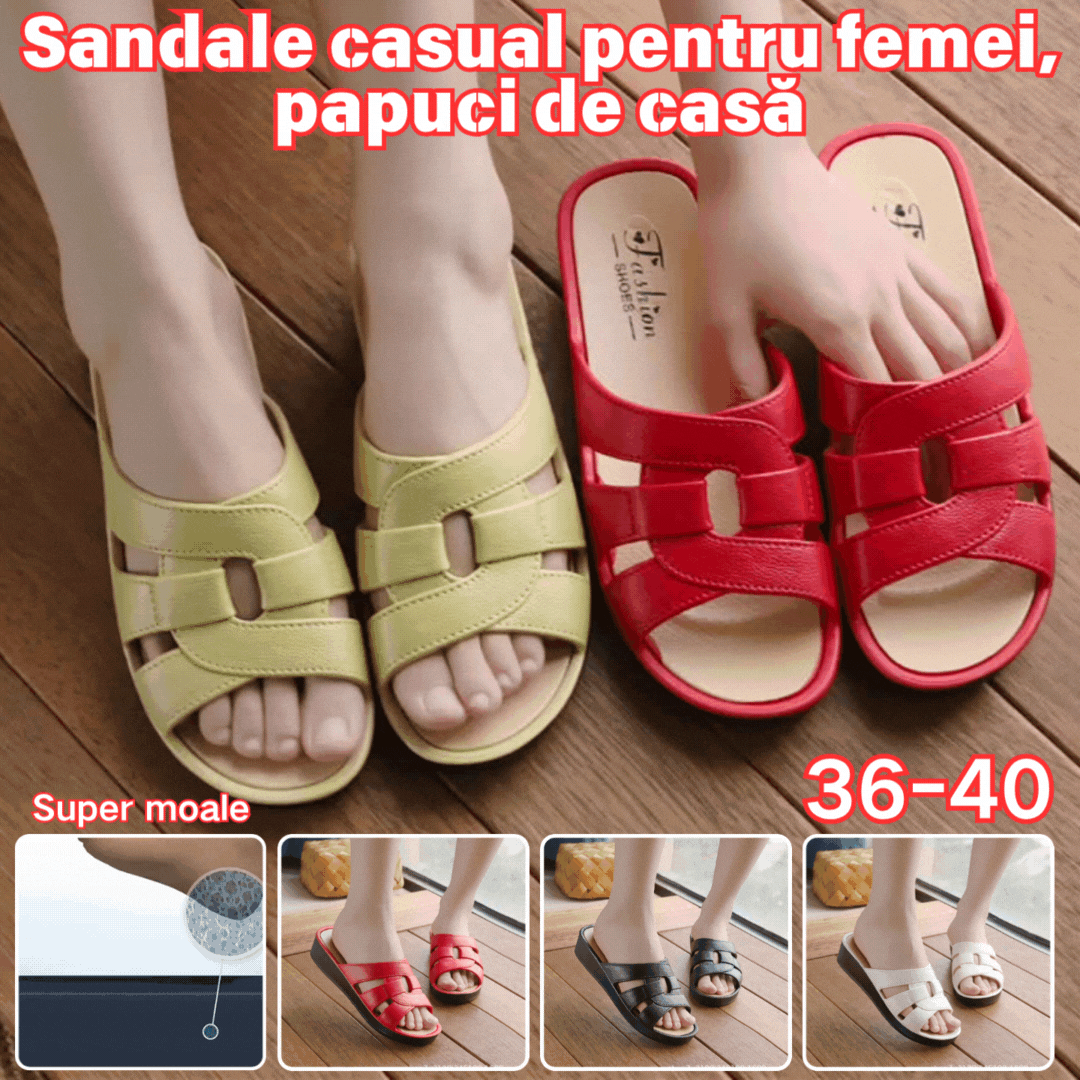 【80% OFF】👡【36-40】2025 sandale noi pentru femei, cu talpă moale și antiderapantă 🔥Transport gratuit. 🚀Plata la livrare