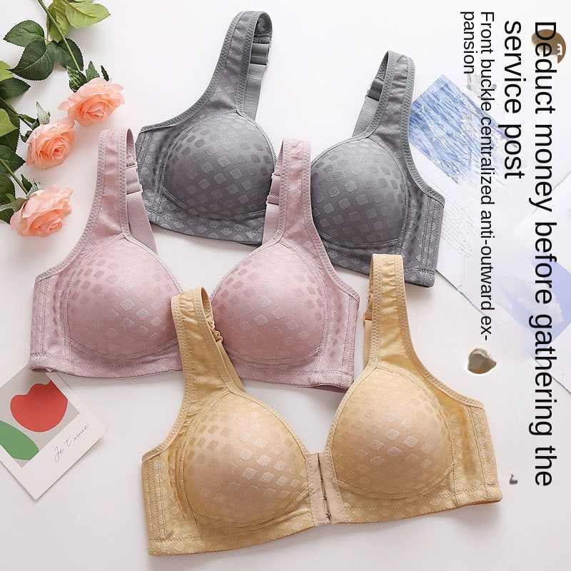 💥【4 bucăți】 Sutien push-up de înaltă calitate, fără urme, care este la modă și sexy și îl împiedică să alunece în jos