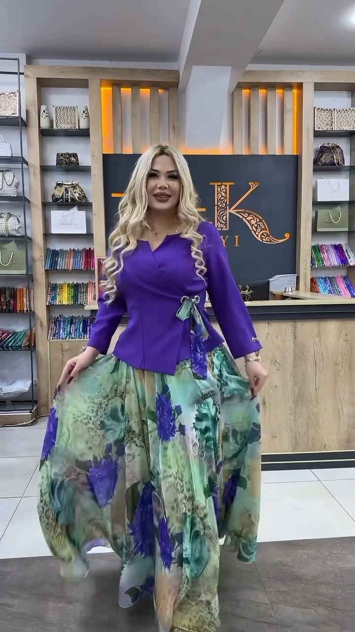 Set de fuste pentru femei de înaltă calitate 2025, aceasta este o rochie frumoasă