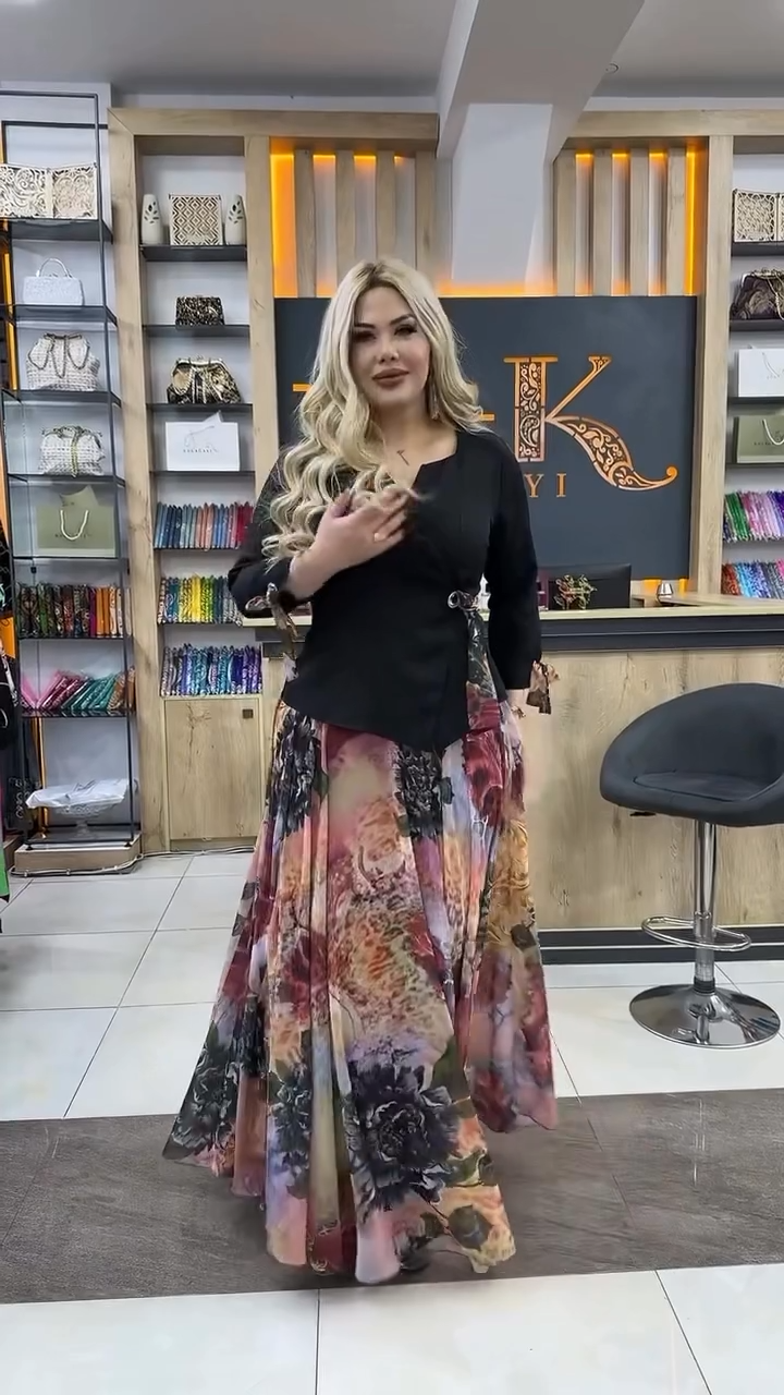 Set de fuste pentru femei de înaltă calitate 2025, aceasta este o rochie frumoasă
