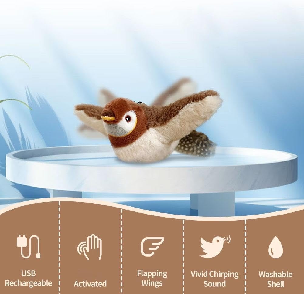 Cumpărați 1 Primiți 1 gratuit 🔥🐾Jucărie adevărată pentru pisici de vânătoare de păsări