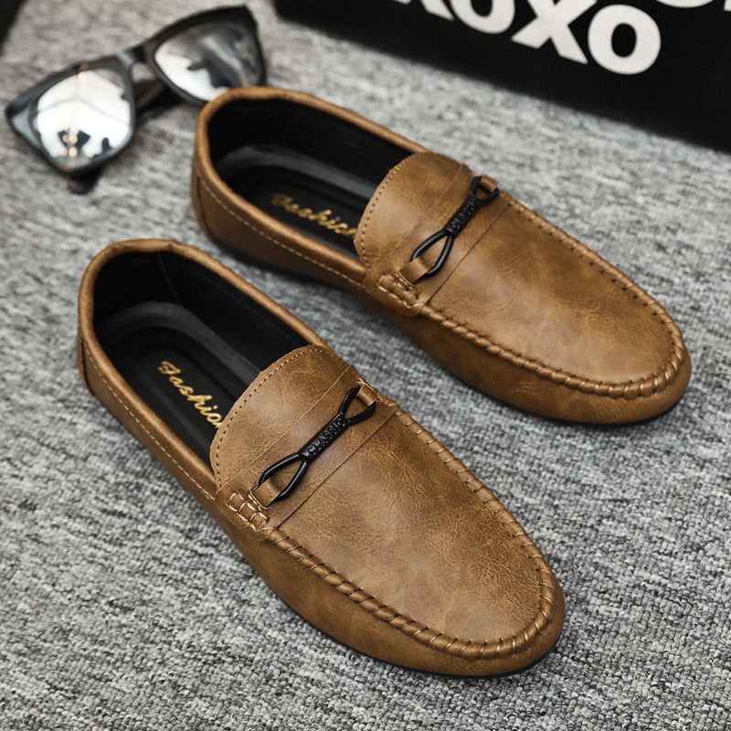 🔥🔥🥿 Primăvara și vara pantofi bărbați low-top sute pantofi casual pantofi din piele respirabil