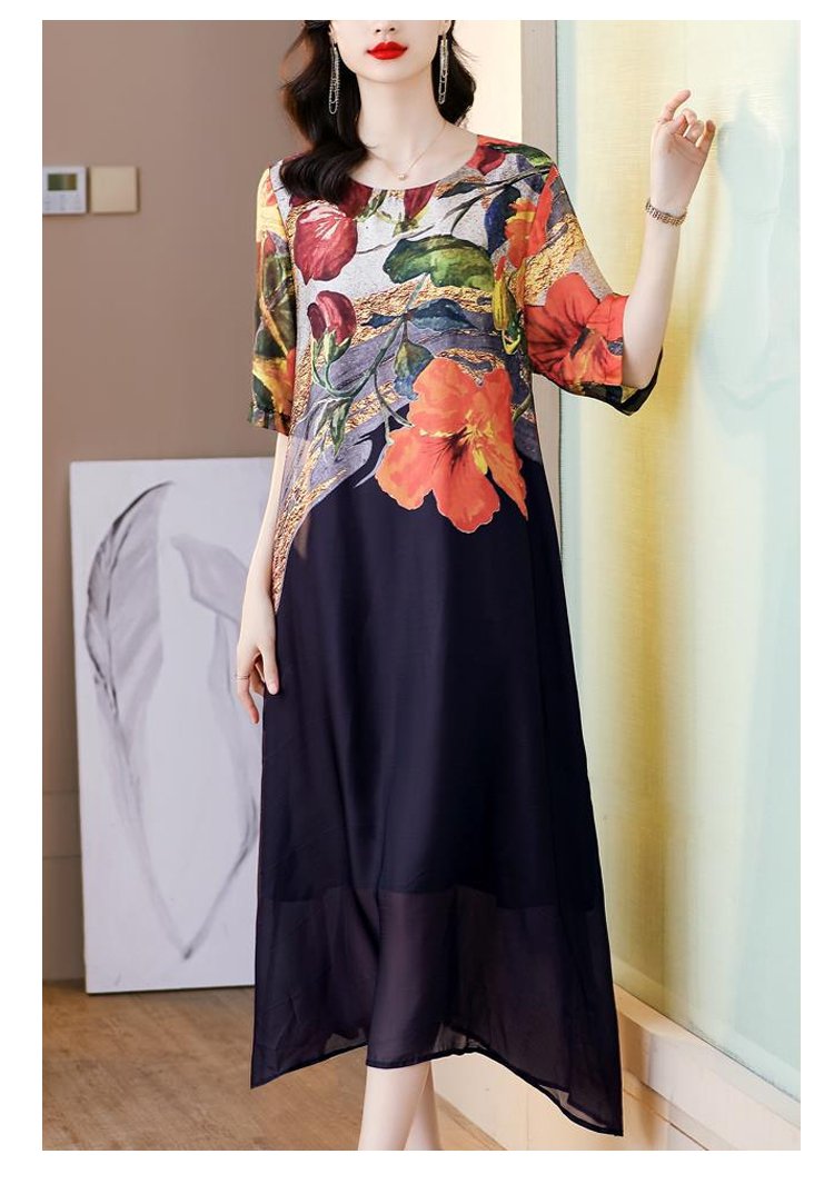 ššćM-5XLćRochie elegantÄ imprimatÄ