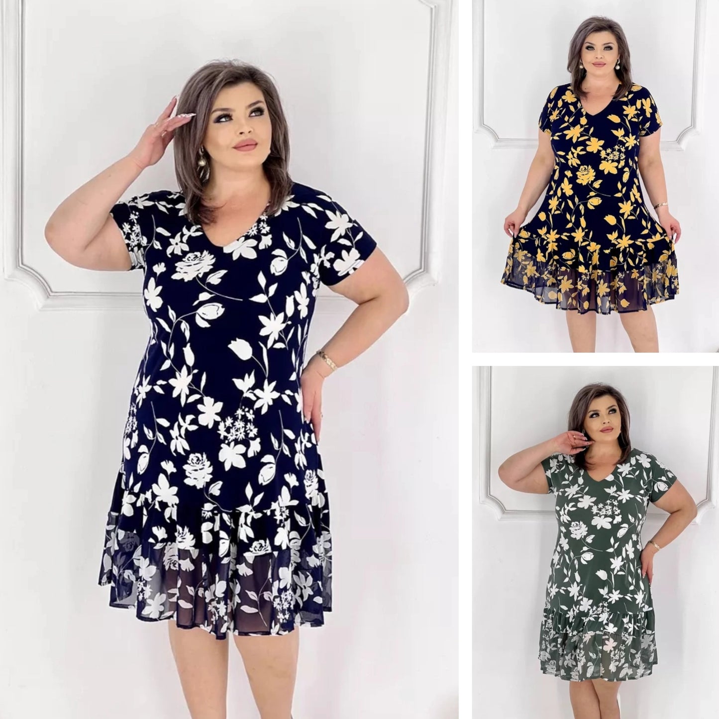 💙【🏆Promoție de vară pentru produse noi】Rochie elegantă nouă 2025