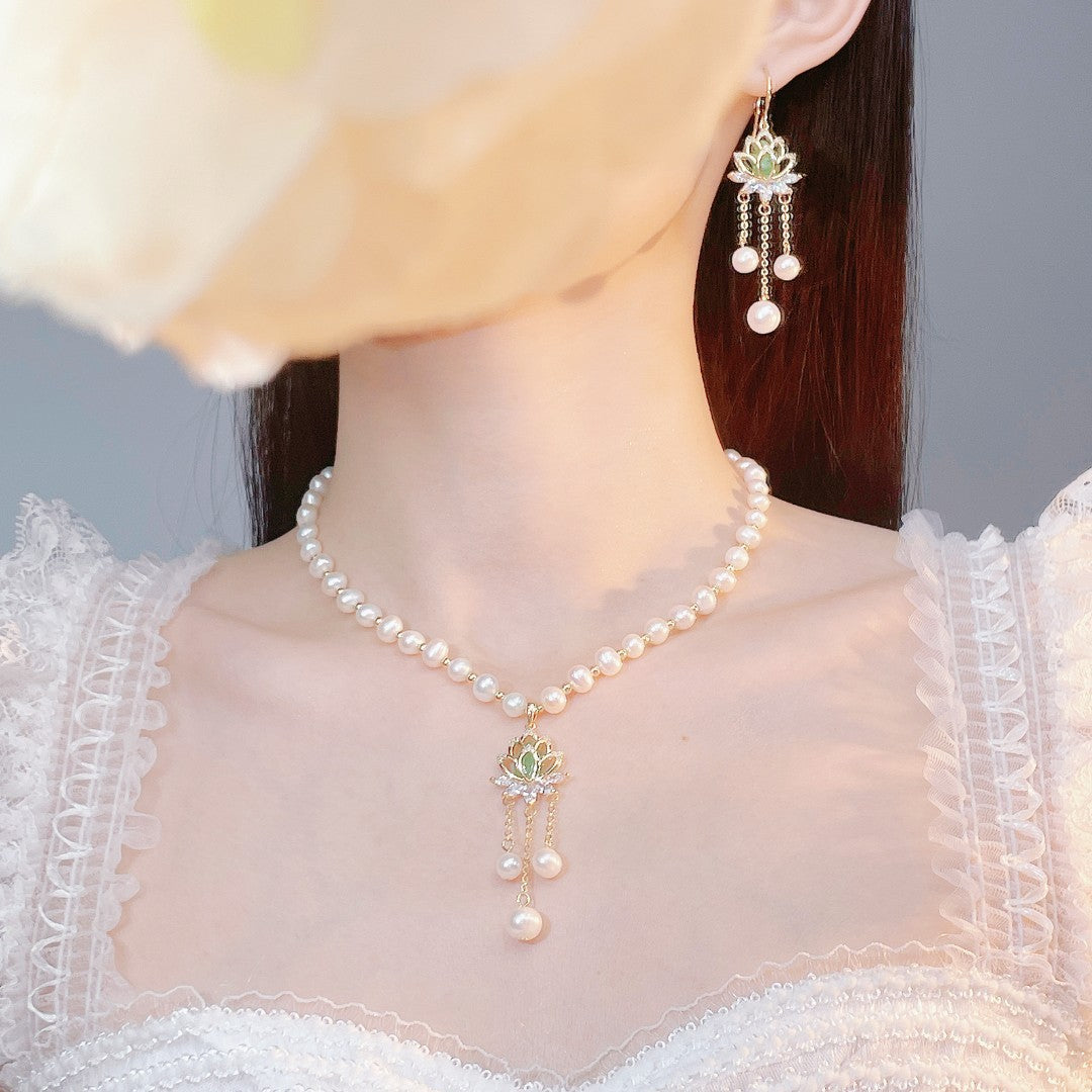 🧡Colier temperament clavicula perle