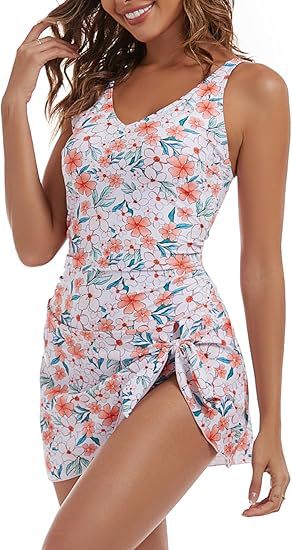👙 Rochie de baie dintr-o bucată pentru femei, cu control al abdomenului