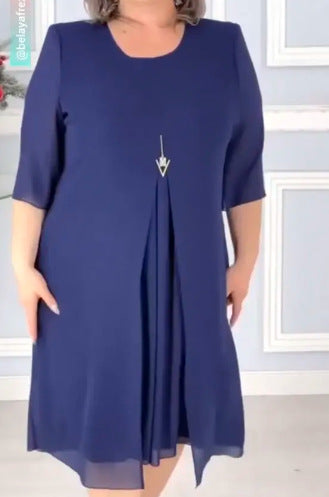 【🏆 Cele mai bine vândute produse】🔥🥰【S-5XL】2025 Rochie simpla multicolora