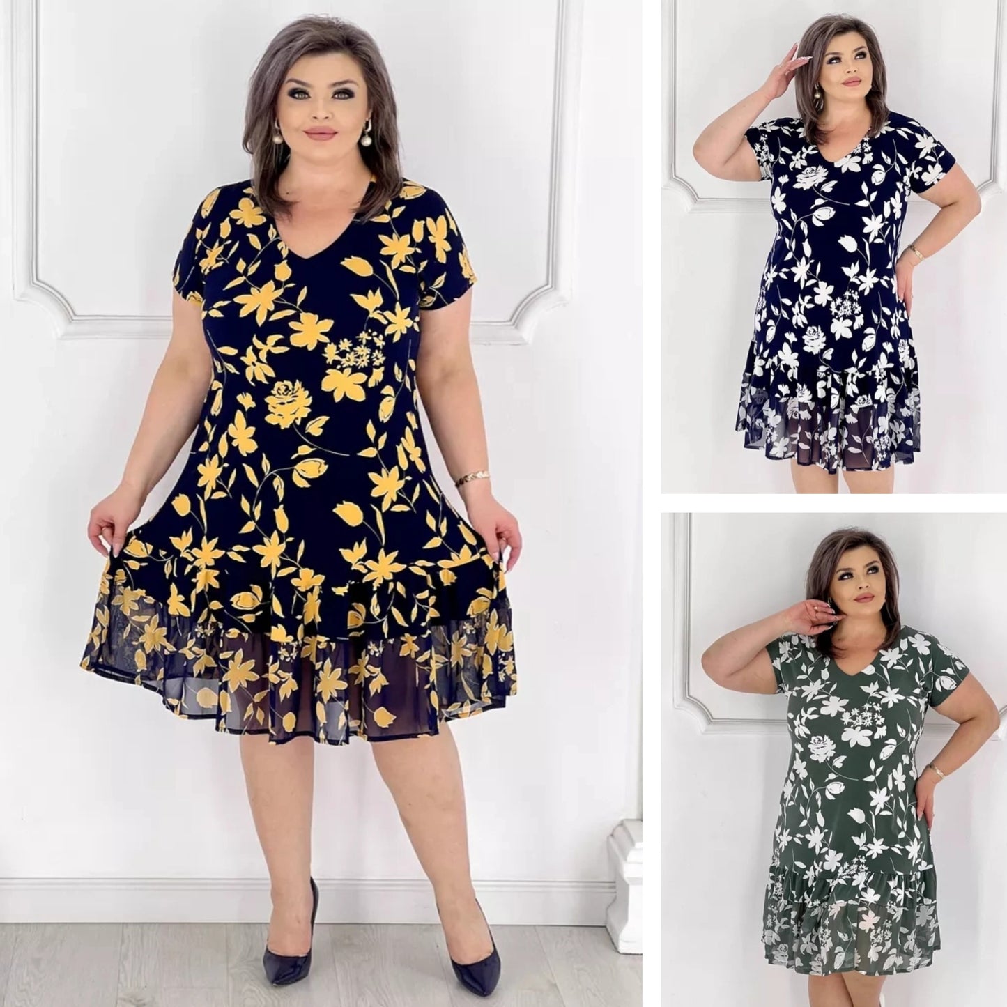 💙【🏆Promoție de vară pentru produse noi】Rochie elegantă nouă 2025