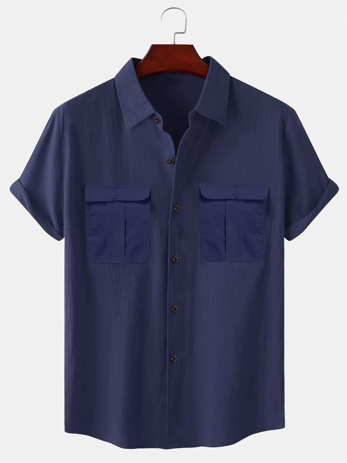 【🔥Reduceri de vară🔥】✨🎉【M-5XL】Cămașă bărbătească de vară nouă, simplă, casual, din in, 2025