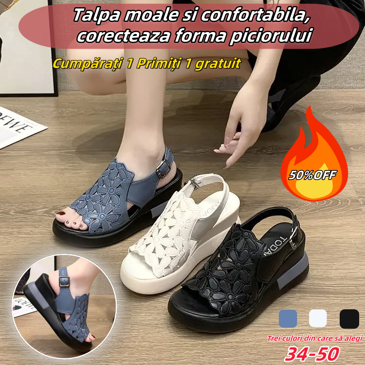 【35-40】 2025 noi sandale retro dama vara, talpa moale, nu obosit la mers-3925952