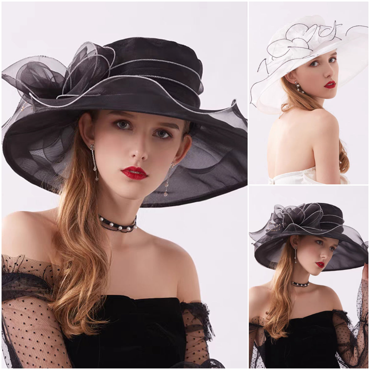👒Pălărie retro cu flori pentru femei, pălărie de soare pliabilă cu protecție solară