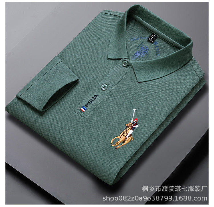 🔥【M-4XL】Nowa męska koszulka polo z długim rękawem 2025
