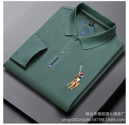 🔥【M-4XL】Nowa męska koszulka polo z długim rękawem 2025