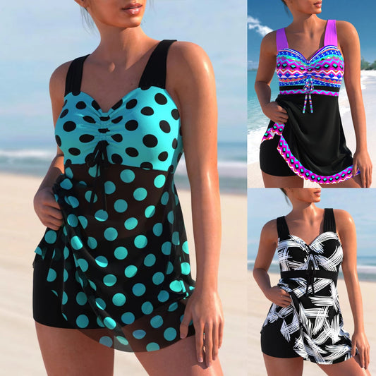 🩱🏖️[S-4XL] 2025 nou costum de baie imprimat pentru femei