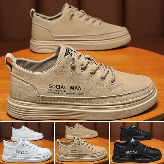 【39-44】Tenisi sport casual din piele moale noi