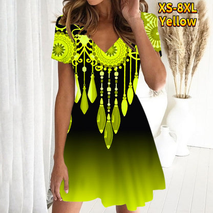 💘【S-8XL】2025 Nouă rochie de corp casual retro pentru femei, largi