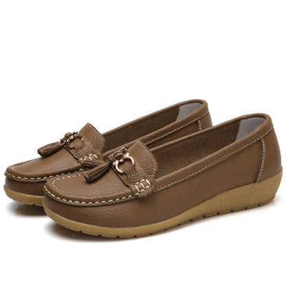 【35-44】2025 noua moda pantofi casual dama din piele naturala