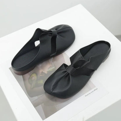 🔥👡【35-42】2025 Sandale Retro Femei Vară Papuci Plati