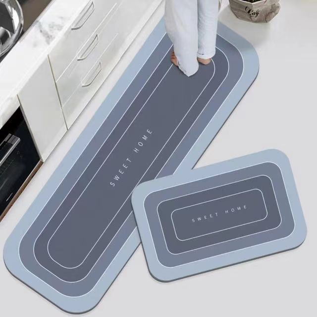 🛒Kupte 1 a dostanete 1 zdarma👉【2ks】Běžně používané protiskluzové a špíně odolné super savé podlahové rohože v kuchyni