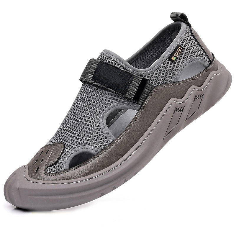 【39-47】✨Sandale de vară pentru bărbați, casual, respirabile, cu talpă moale din plasă 4033844