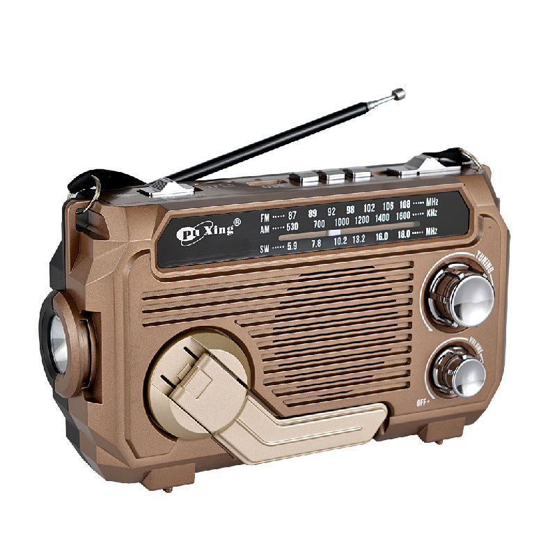 💥🏕️Radio portabil multifuncțional, radio AM, card Bluetooth stabil, audio multibandă