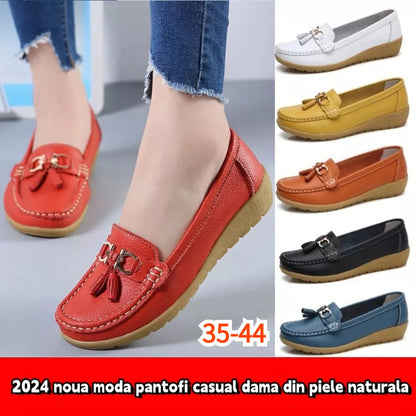 【35-44】2025 noua moda pantofi casual dama din piele naturala