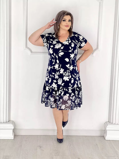 💙【🏆Promoție de vară pentru produse noi】Rochie elegantă nouă 2025