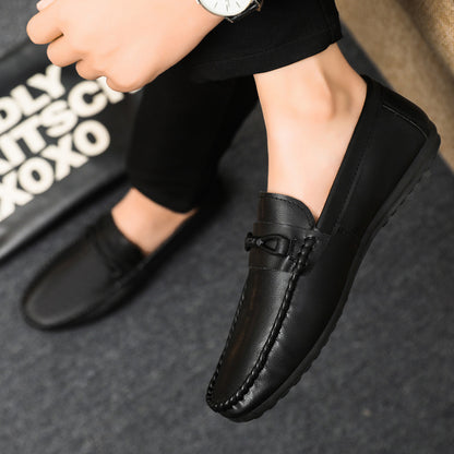 🔥🔥🥿 Primăvara și vara pantofi bărbați low-top sute pantofi casual pantofi din piele respirabil