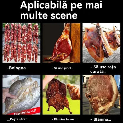 🐷🐮🍖【20 buc】Punga speciala de tifon pentru uscarea carnii de porc pentru prevenirea insectelor si pasarilor