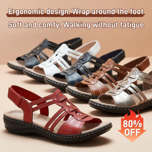 👡【35-43】Sandale din piele moi și confortabile pentru femei