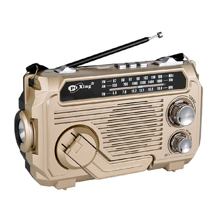 💥🏕️Radio portabil multifuncțional, radio AM, card Bluetooth stabil, audio multibandă