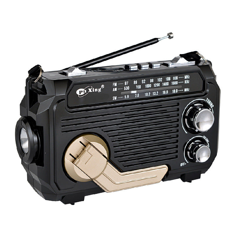 💥🏕️Radio portabil multifuncțional, radio AM, card Bluetooth stabil, audio multibandă