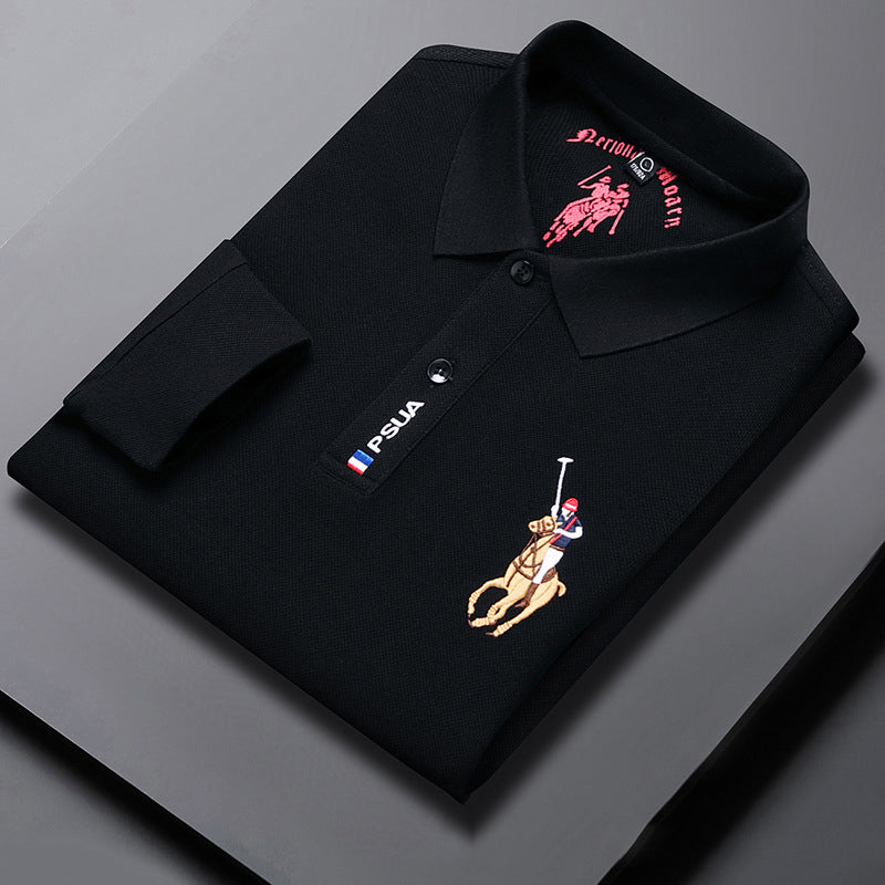 🔥【M-4XL】Nowa męska koszulka polo z długim rękawem 2025
