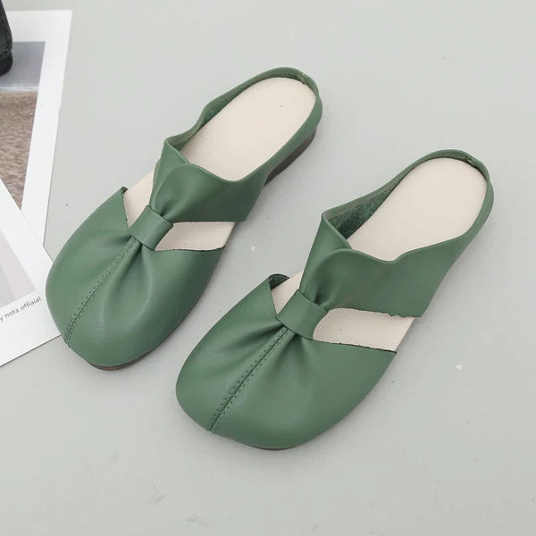🔥👡【35-42】2025 Sandale Retro Femei Vară Papuci Plati