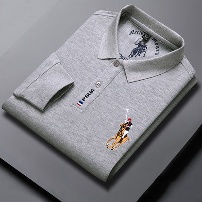 🔥【M-4XL】Nowa męska koszulka polo z długim rękawem 2025