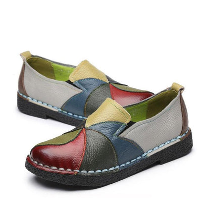 【35-42】Noui pantofi plati din piele de dama la moda 3910103