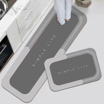 🛒Kupte 1 a dostanete 1 zdarma👉【2ks】Běžně používané protiskluzové a špíně odolné super savé podlahové rohože v kuchyni